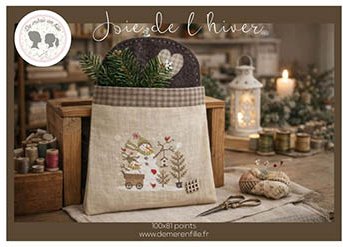 Joie De L'hiver cross stitch pattern by De Mere En Fille