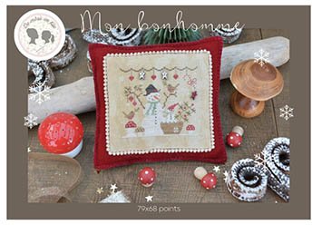 Mon Bonhomme cross stitch pattern by De Mere En Fille