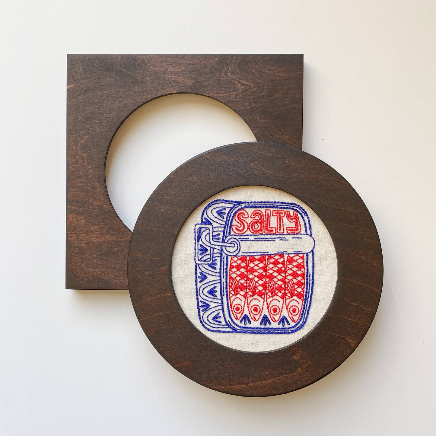 Modern Embroidery Hoop Frame for 6" Hoops