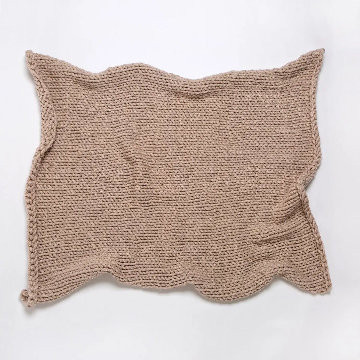 Cuddle Up Blanket Knitting Kit - 2 in 1 Beginner Pattern