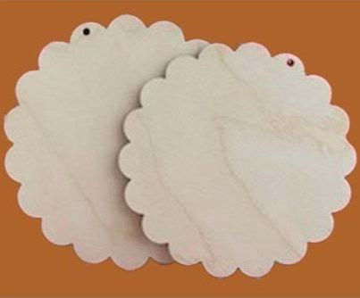 5" Scalloped Finishing Disc