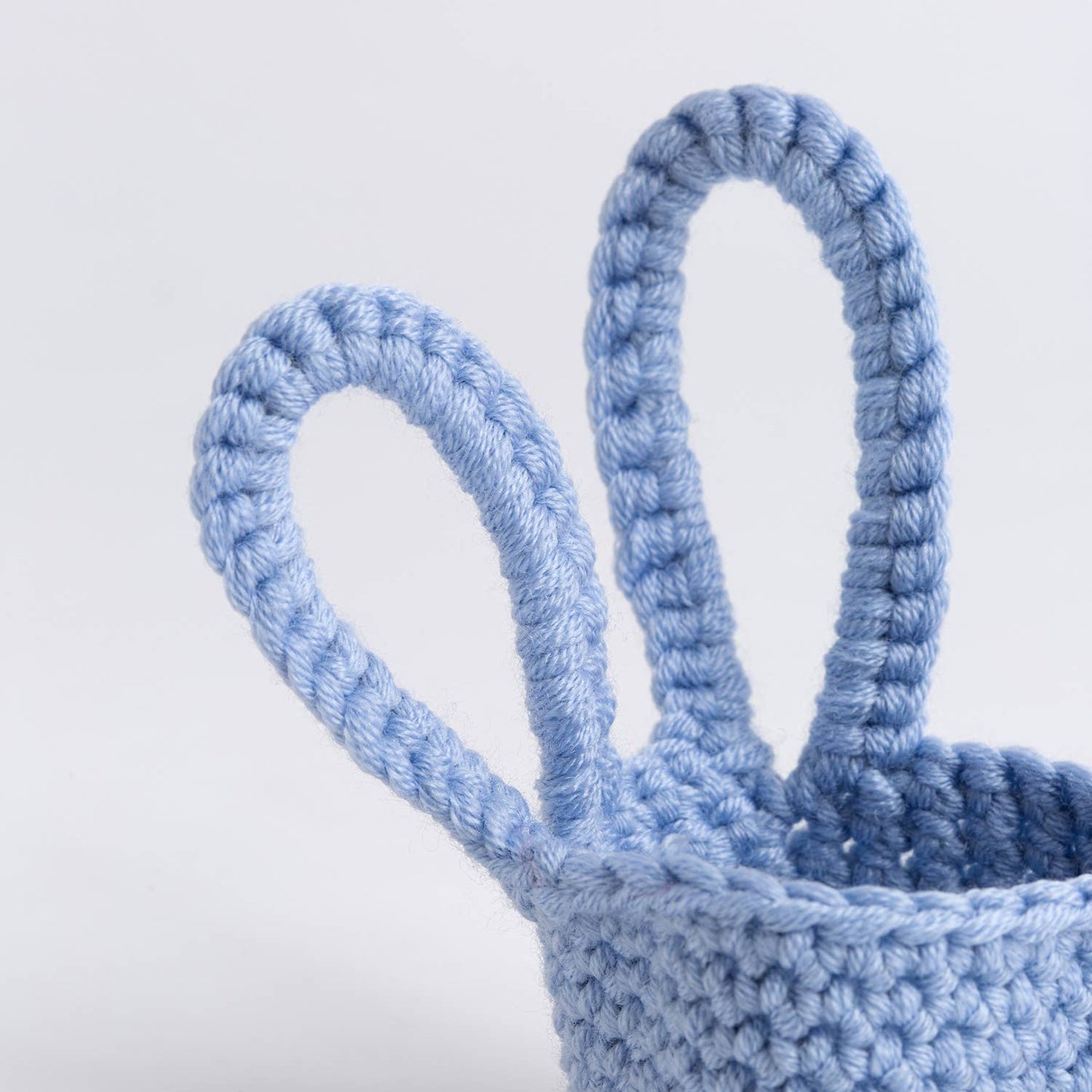Bunny Egg Cup Trio Easy Crochet Kit