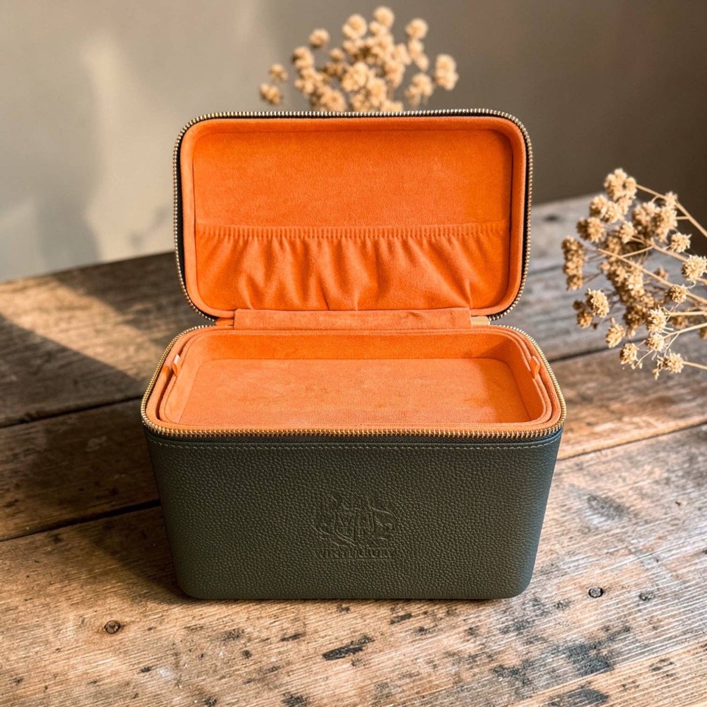 WinterBury Double Tray Needlework Sewing Case