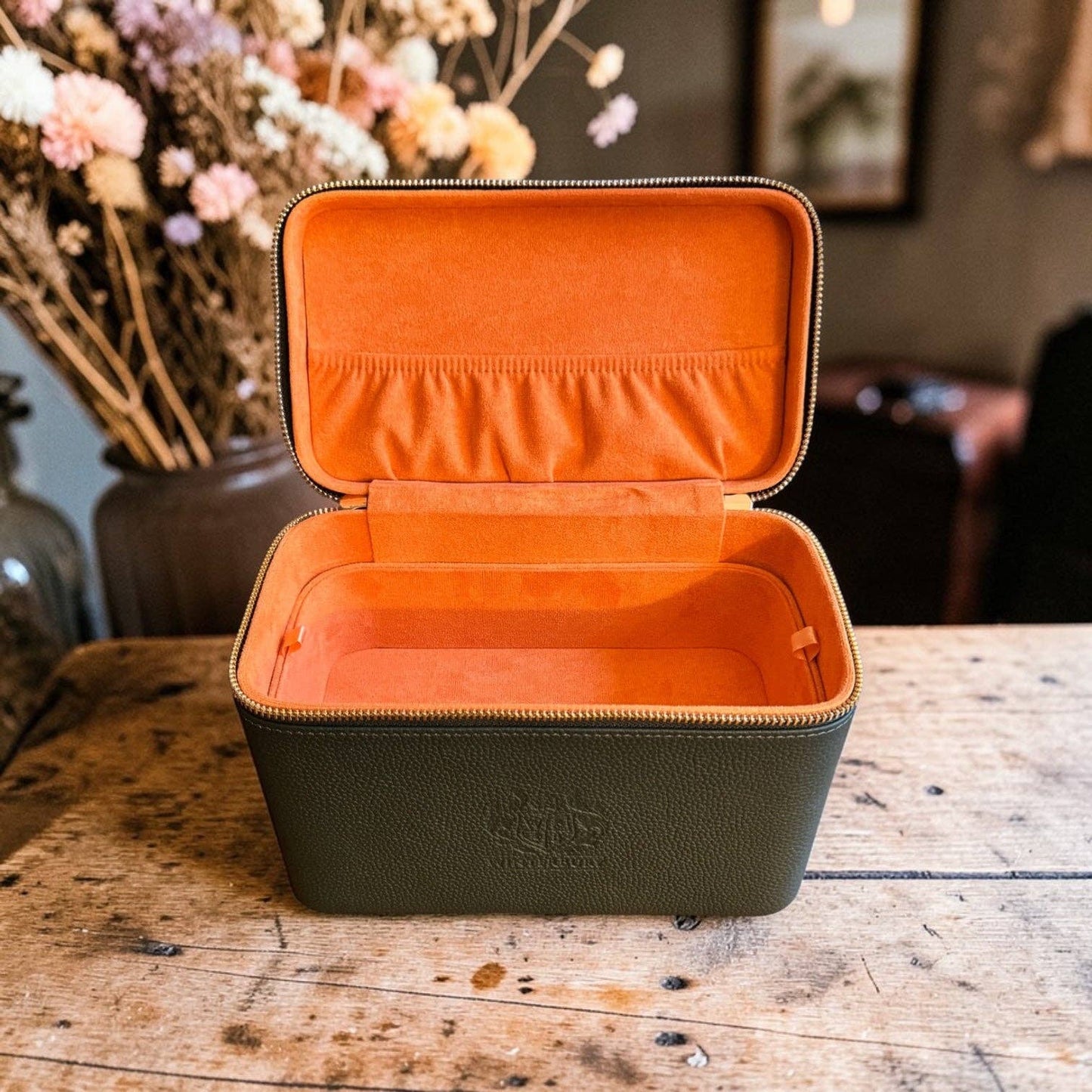 WinterBury Double Tray Needlework Sewing Case