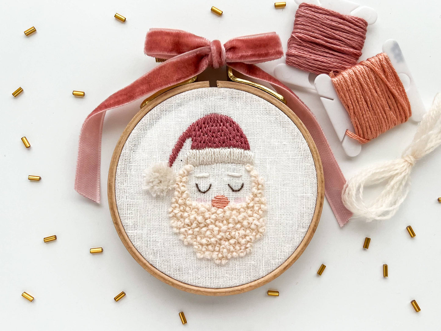 Santa Baby Embroidery Kit