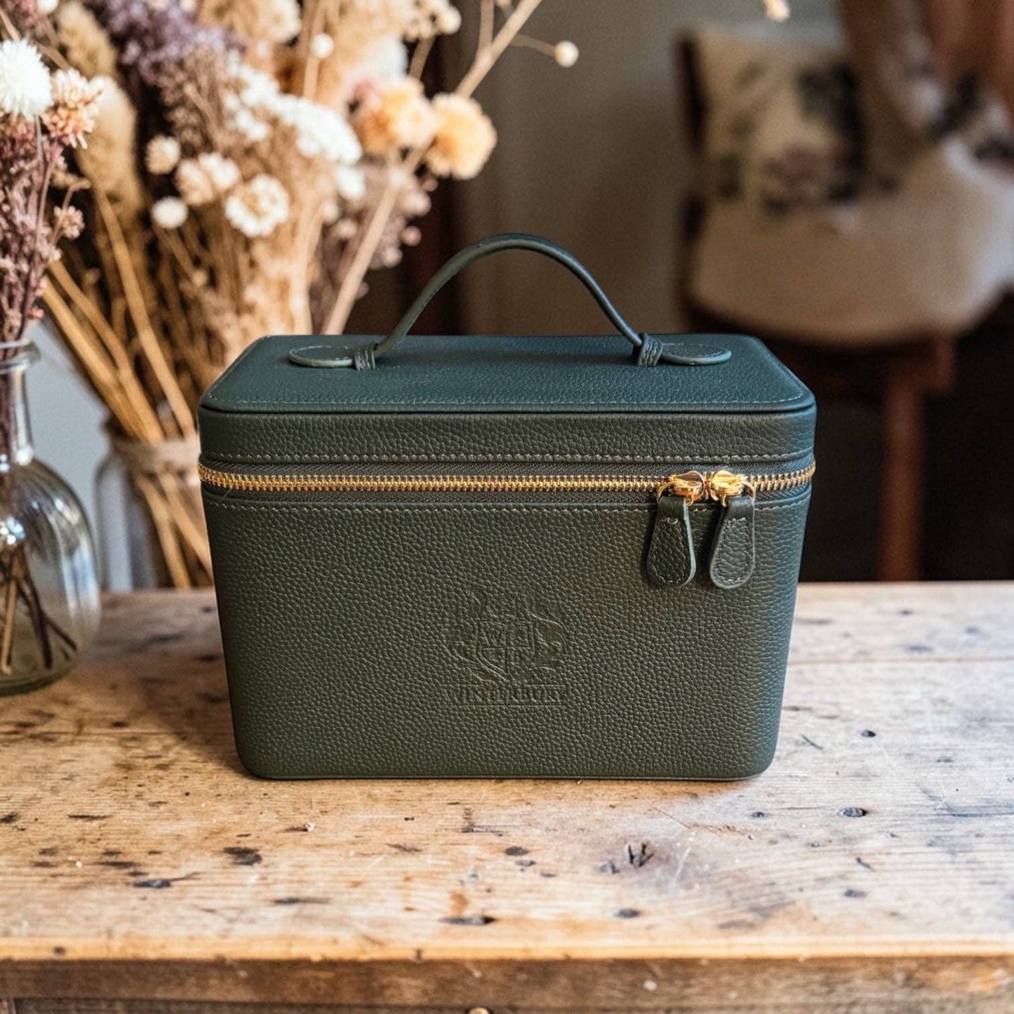 WinterBury Double Tray Needlework Sewing Case