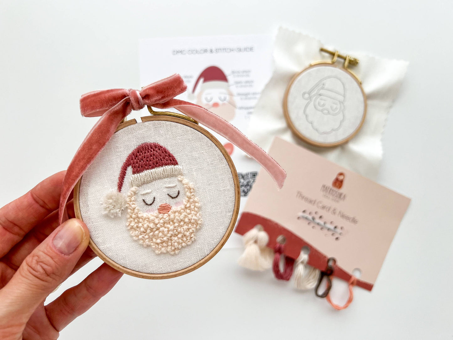 Santa Baby Embroidery Kit