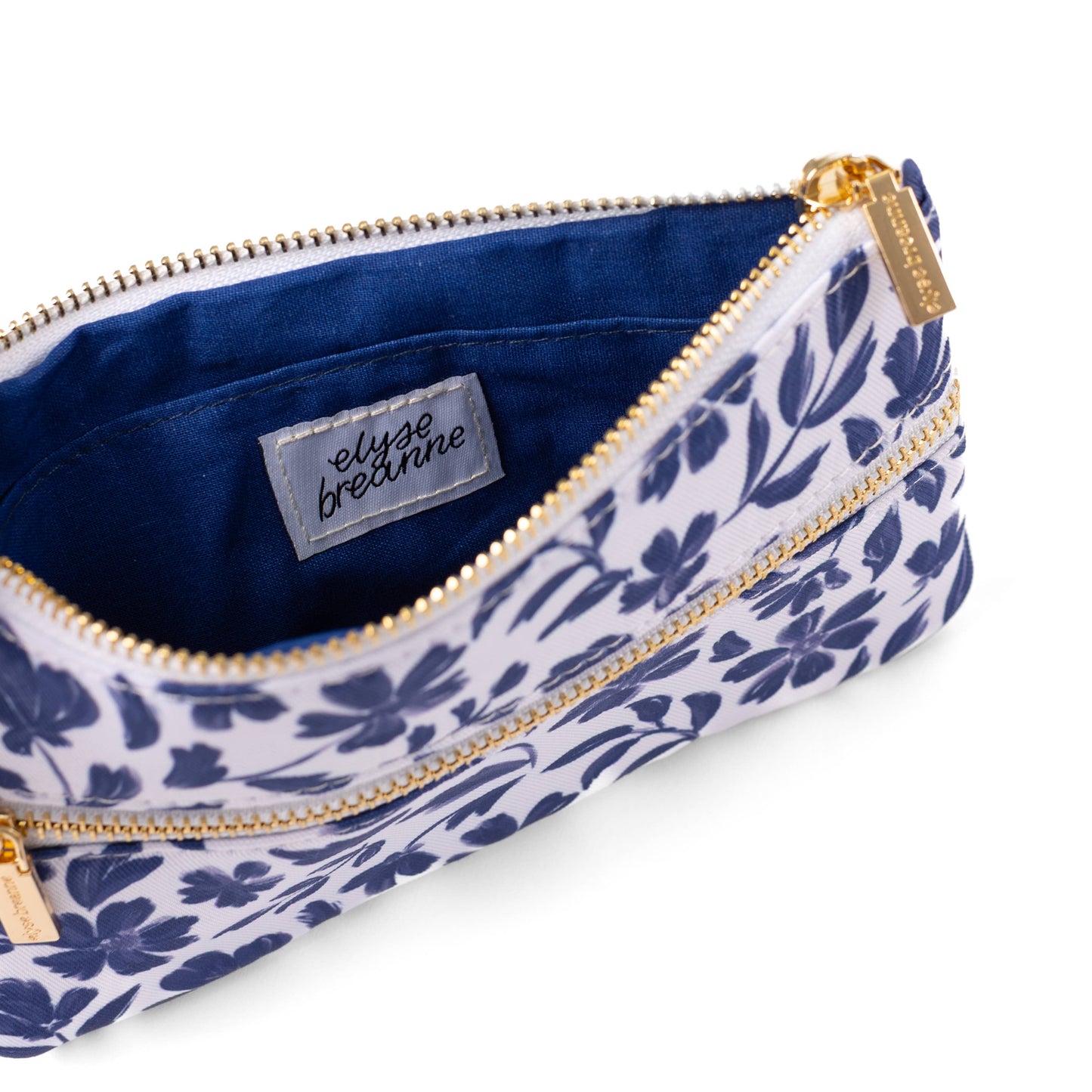Porcelain Floral Pouch