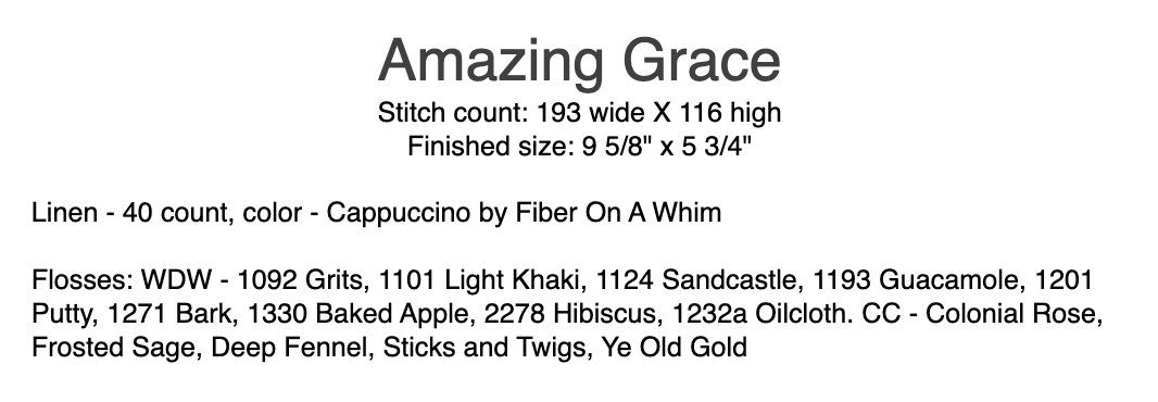Amazing Grace!