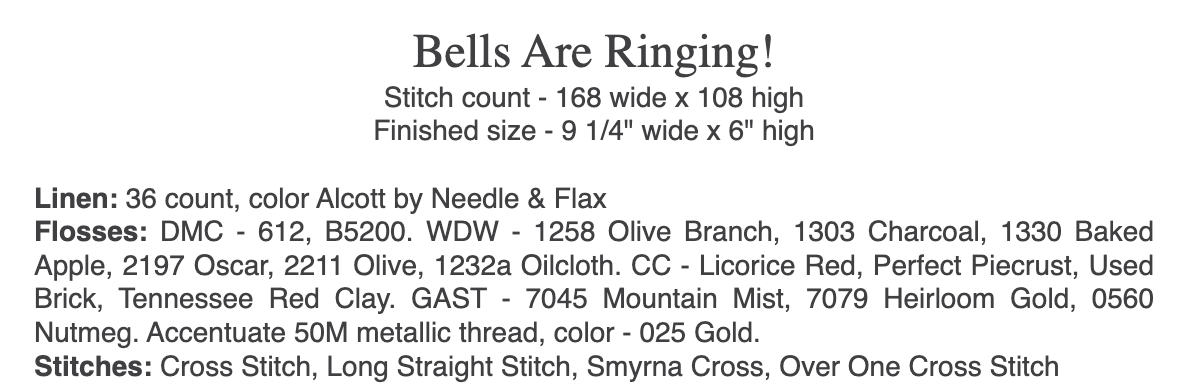 Bells Are Ringing!