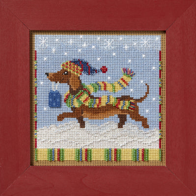 Dashing Dachshund Buttons & Beads Kit