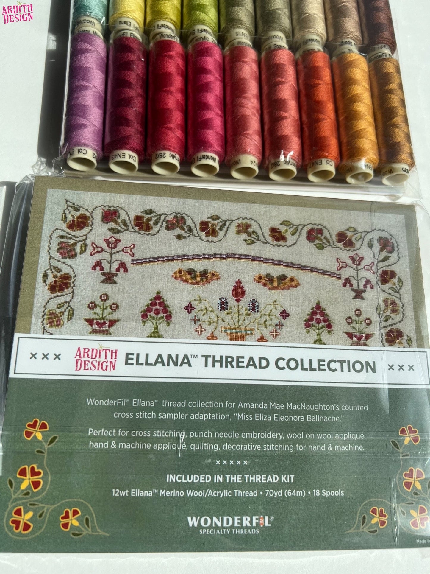 A Rainbow of Threads and Garden Beds Bundle