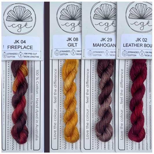 CGT - Fireplace Stitchers Palette Thread Pack