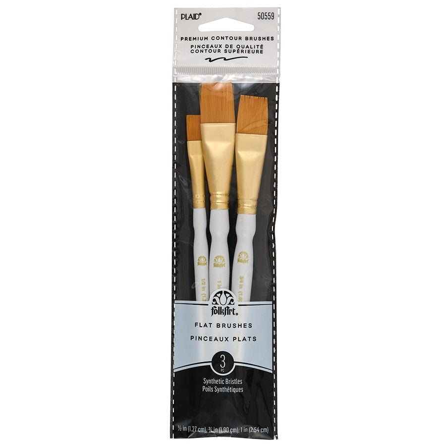FolkArt Premium Contour Brush Set