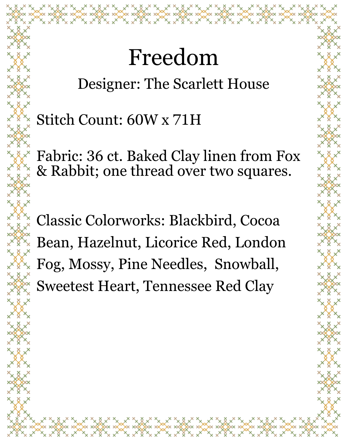 Freedom (for me and thee)