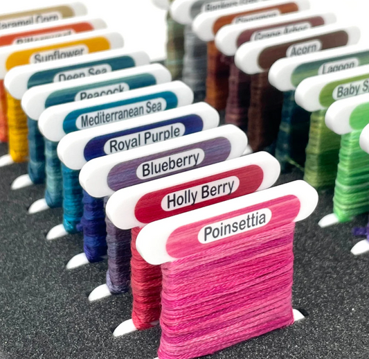 Full Set of Bobbins for Gentle Arts Floss