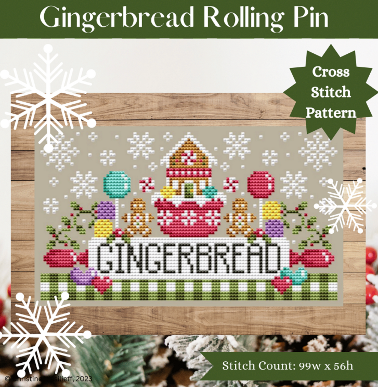 Gingerbread Rolling Pin