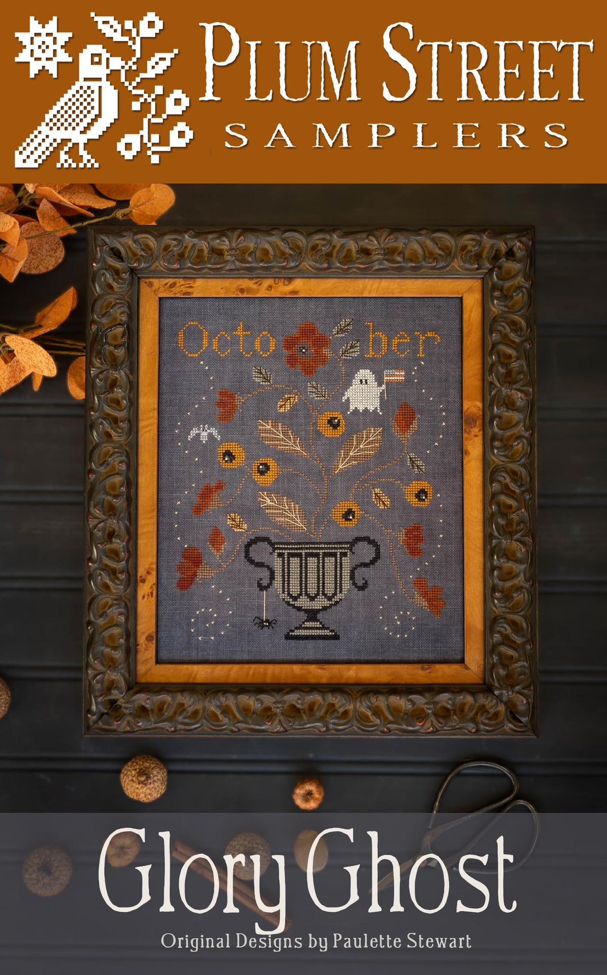 Glory Ghost cross stitch pattern by Plum Street Samplers