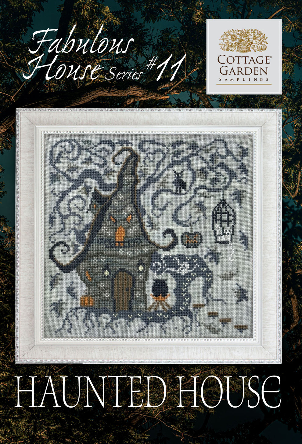 Haunted House Thread the Needle Stitchery LLC