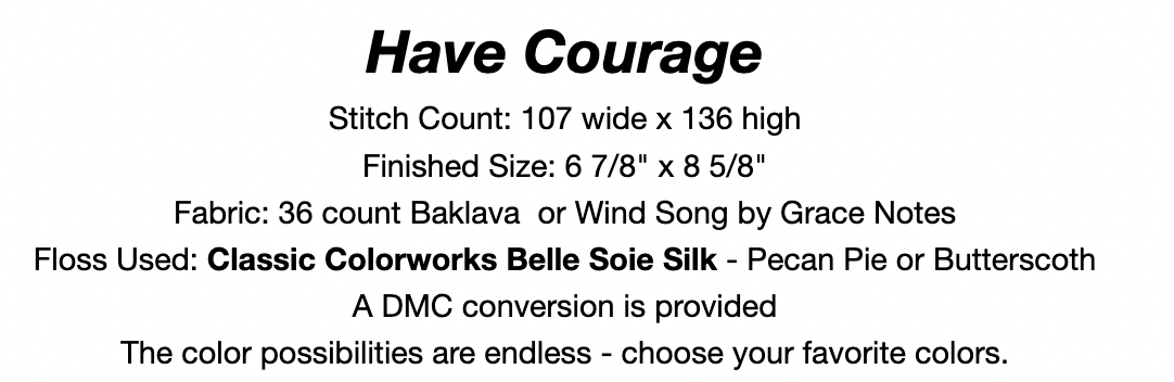 Have Courage
