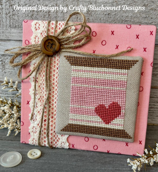 Heart and Stripe Spool