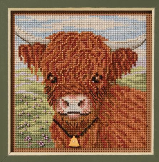 Highland Cow Mill Hill Kit