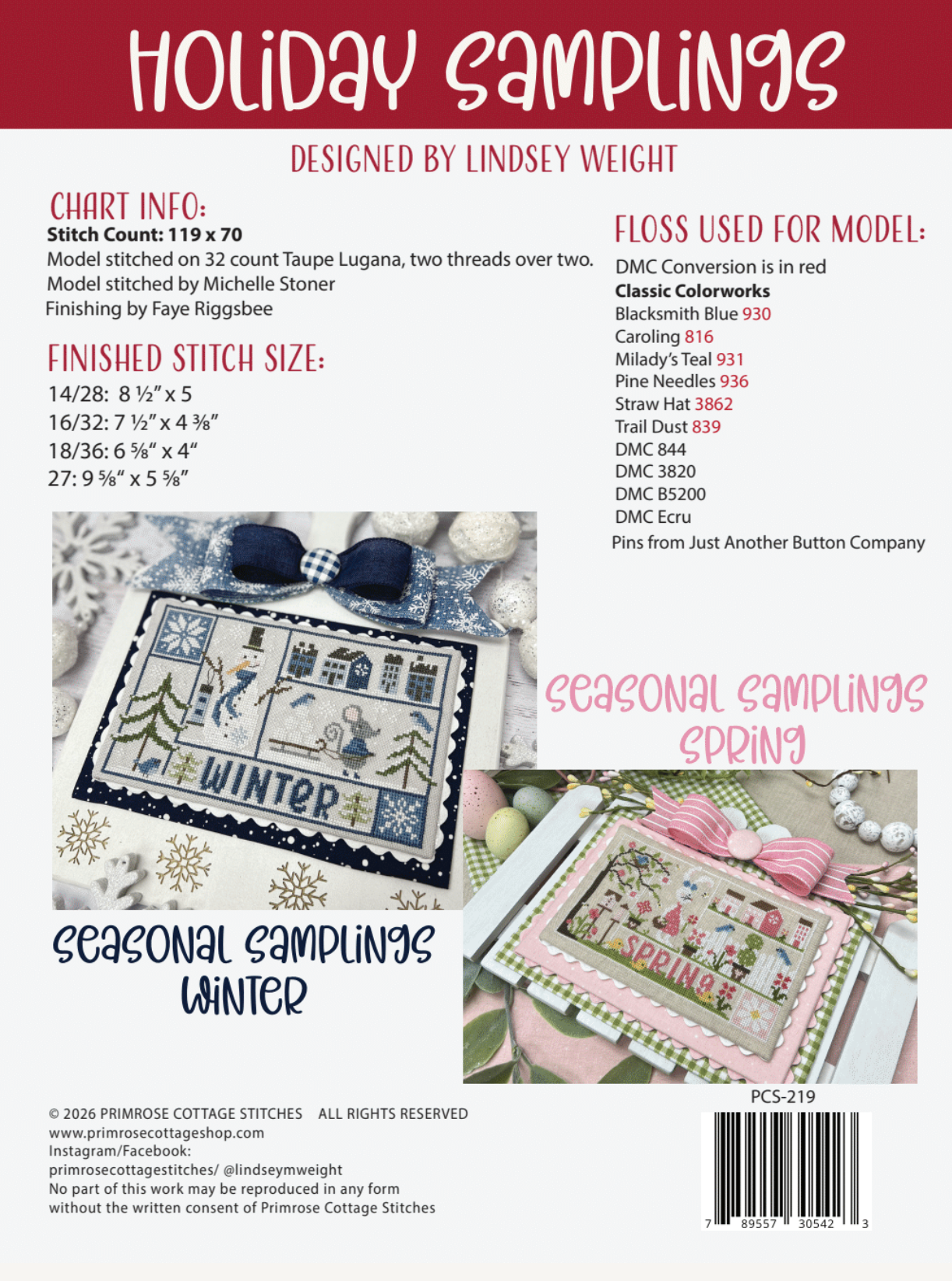 Holiday Samplings: 4th of July
