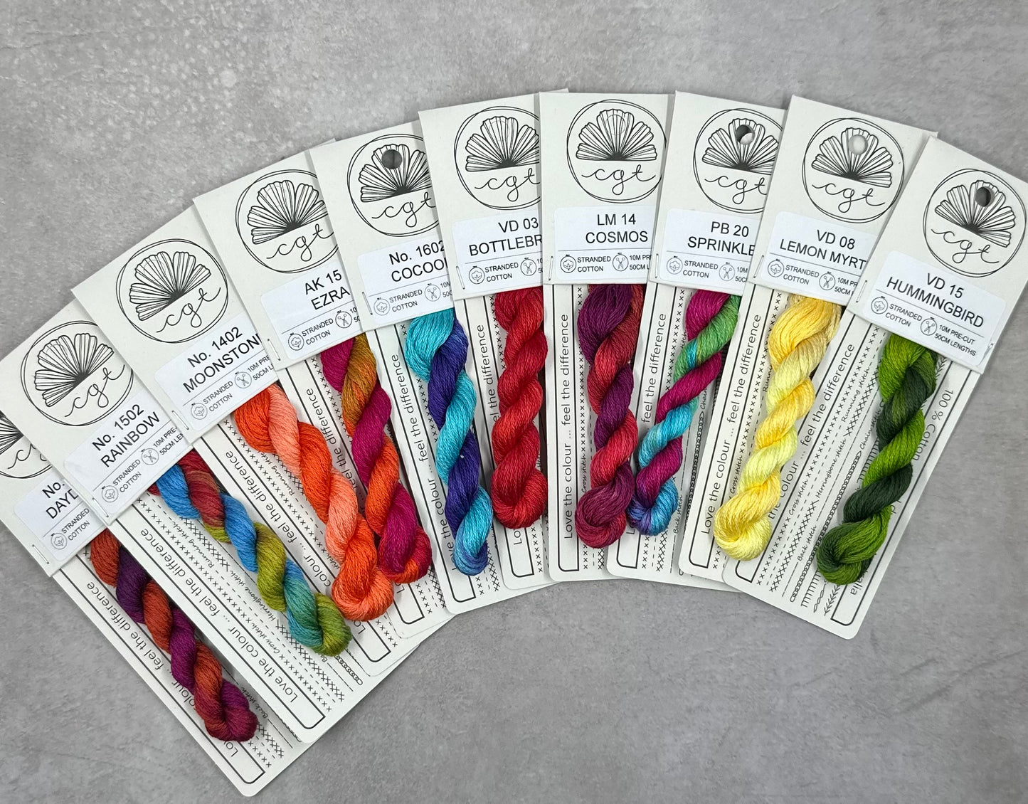 CGT - 6 Ply Cotton Floss - August 2023 Release