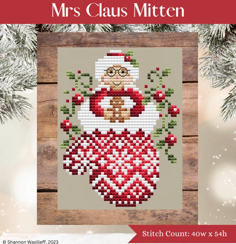 Mrs. Claus Mitten