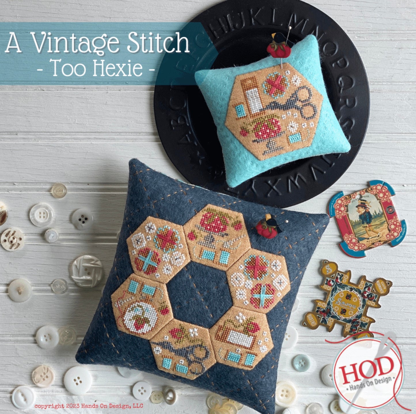 A Vintage Stitch - Too Hexie