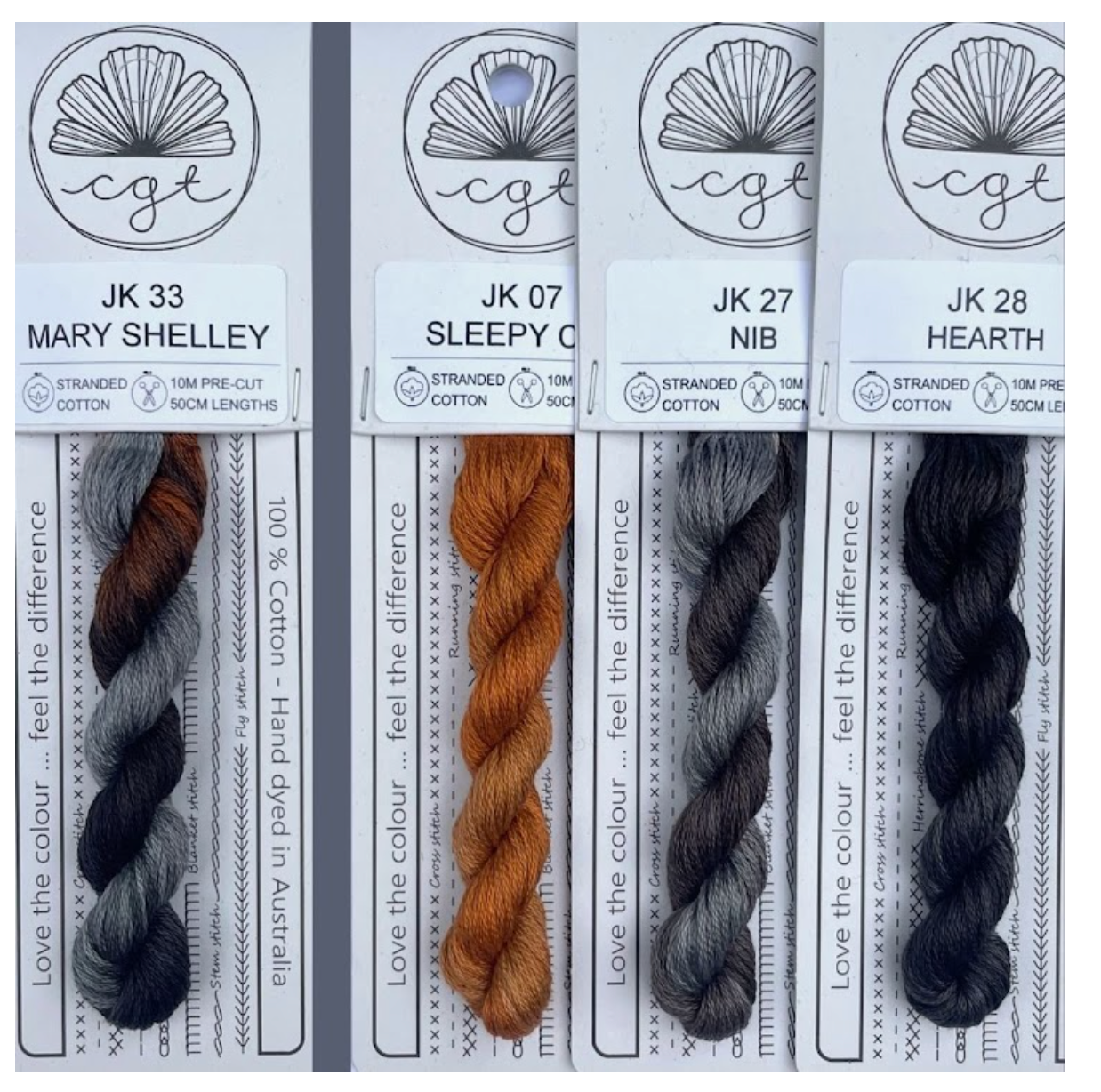 CGT - Mary Shelley Stitchers Palette Thread Pack