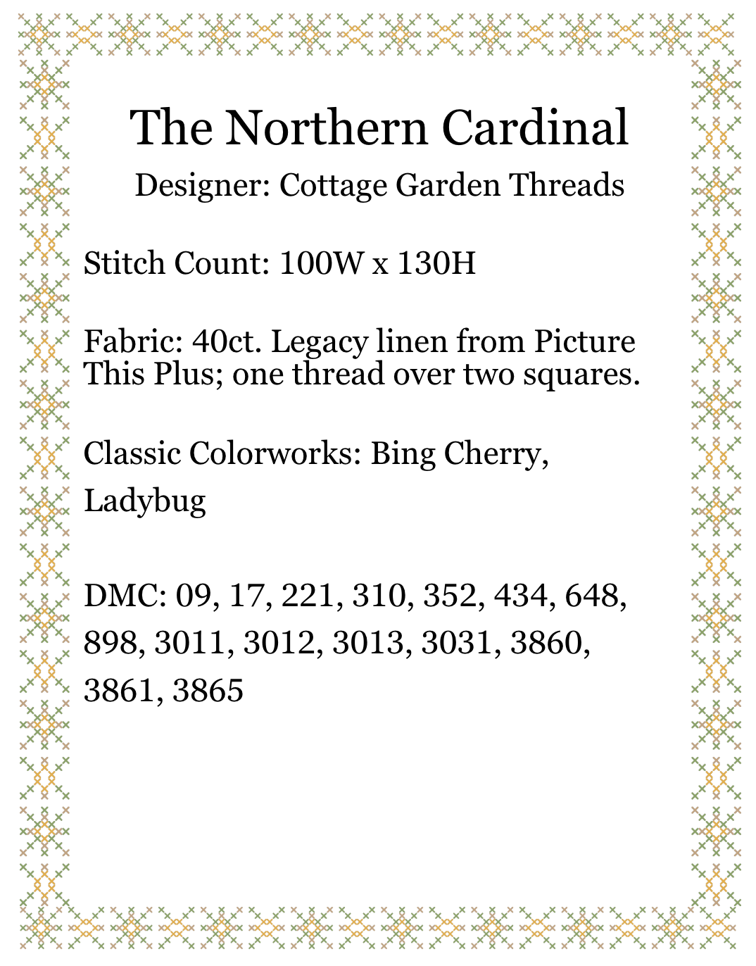 The Northern Cardinal