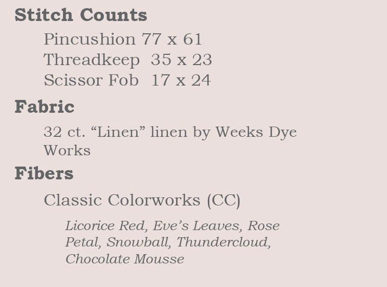 Odds and Ends: A Stitching Trio
