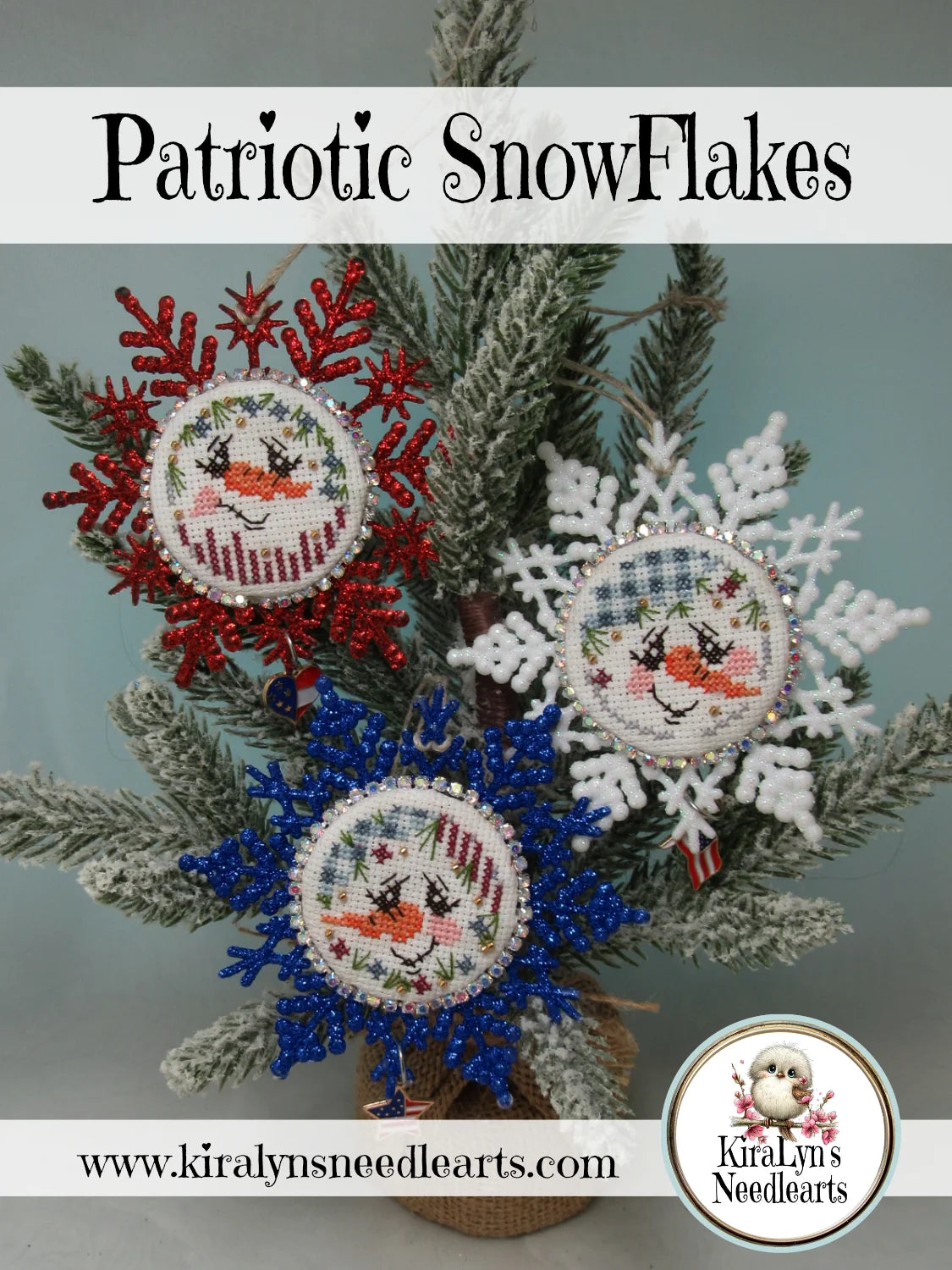 Patriotic Snowflakes
