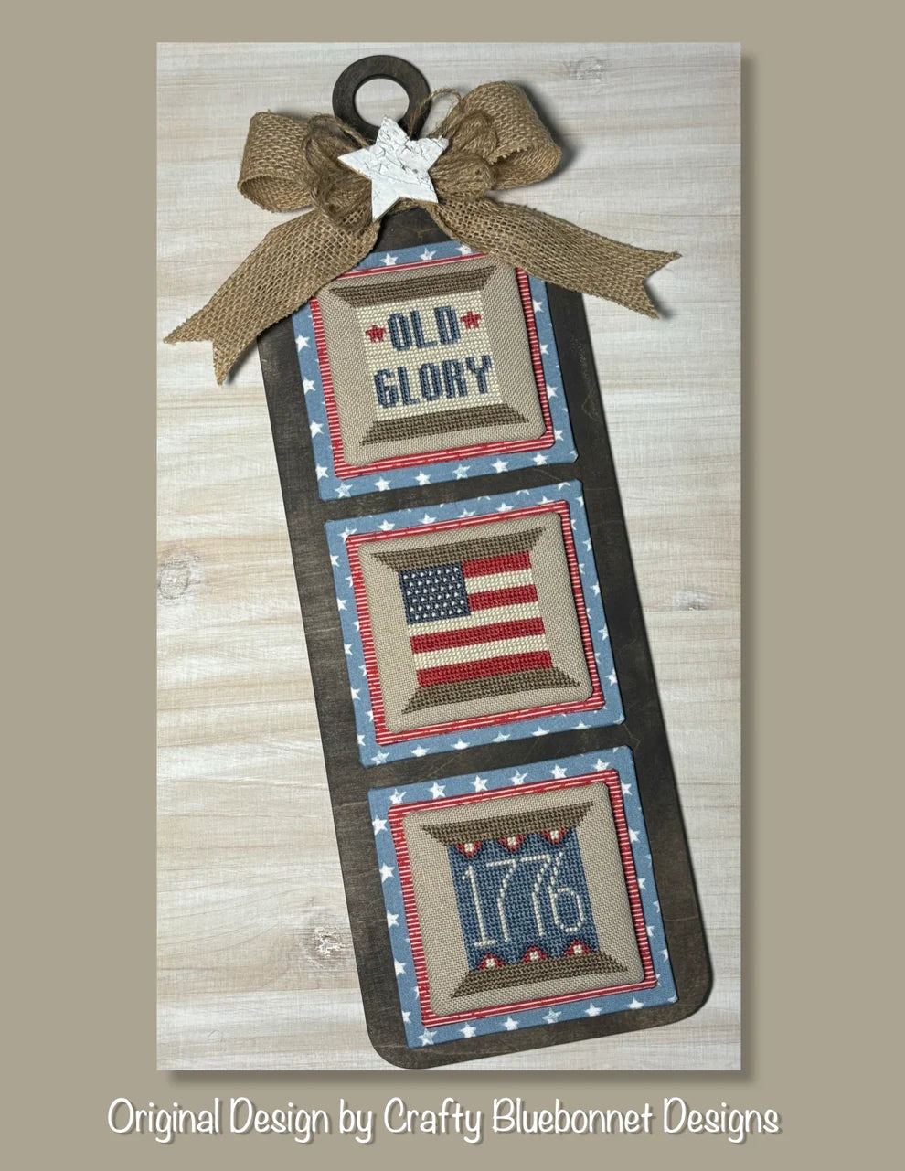 Trio Mouse Thread Patriotic Spool Trio – Thread the Needle Stitchery LLC