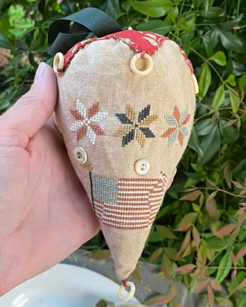 Patriotic Strawberry Pinkeep