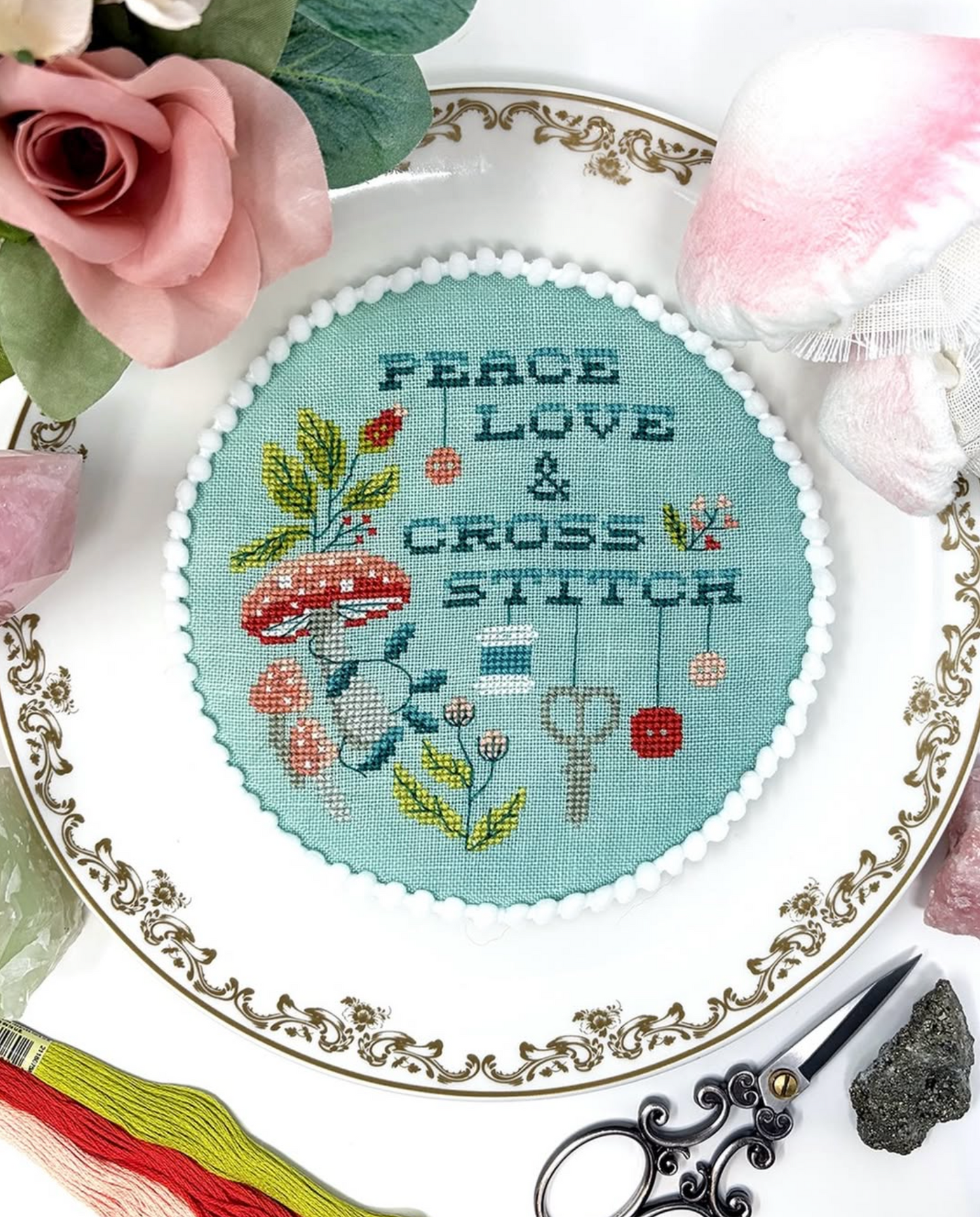 Peace, Love & Cross Stitch