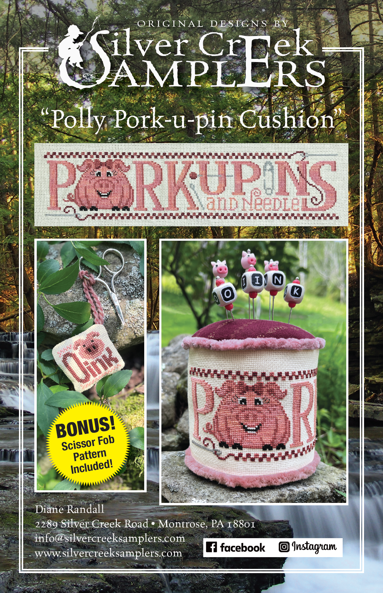 Polly Pork-u-pin Cushion