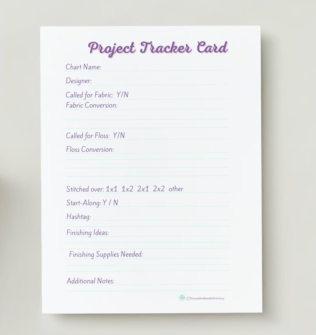 Project Tracker Cards