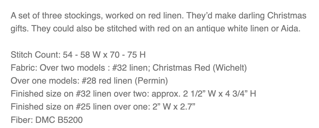 Scandanavian Red Stockings