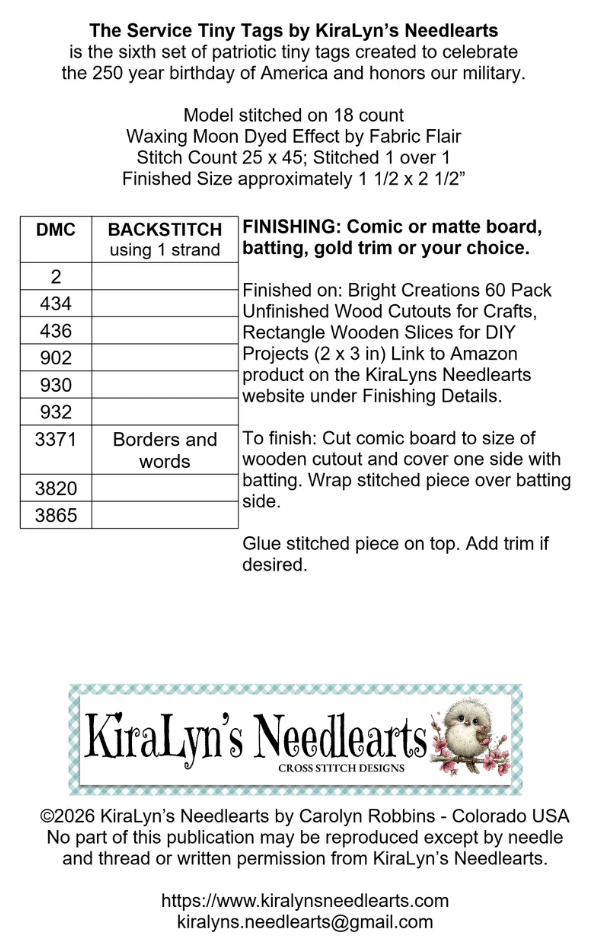 Service Tiny Tags