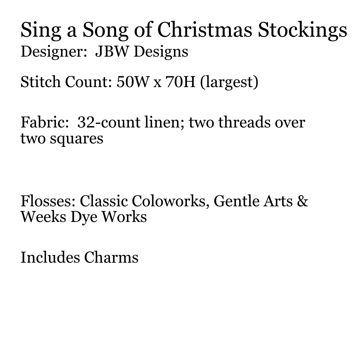 Sing a Song of Christmas Stockings