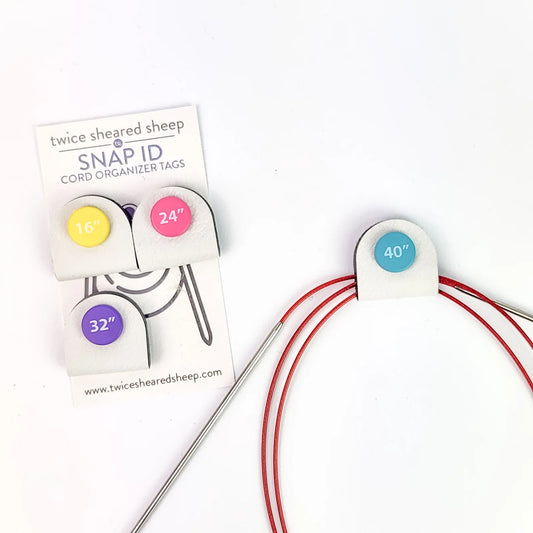 Snap ID Tags (Number Style)