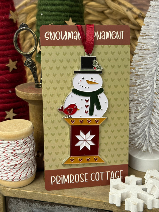 Snowman Christmas Ornament
