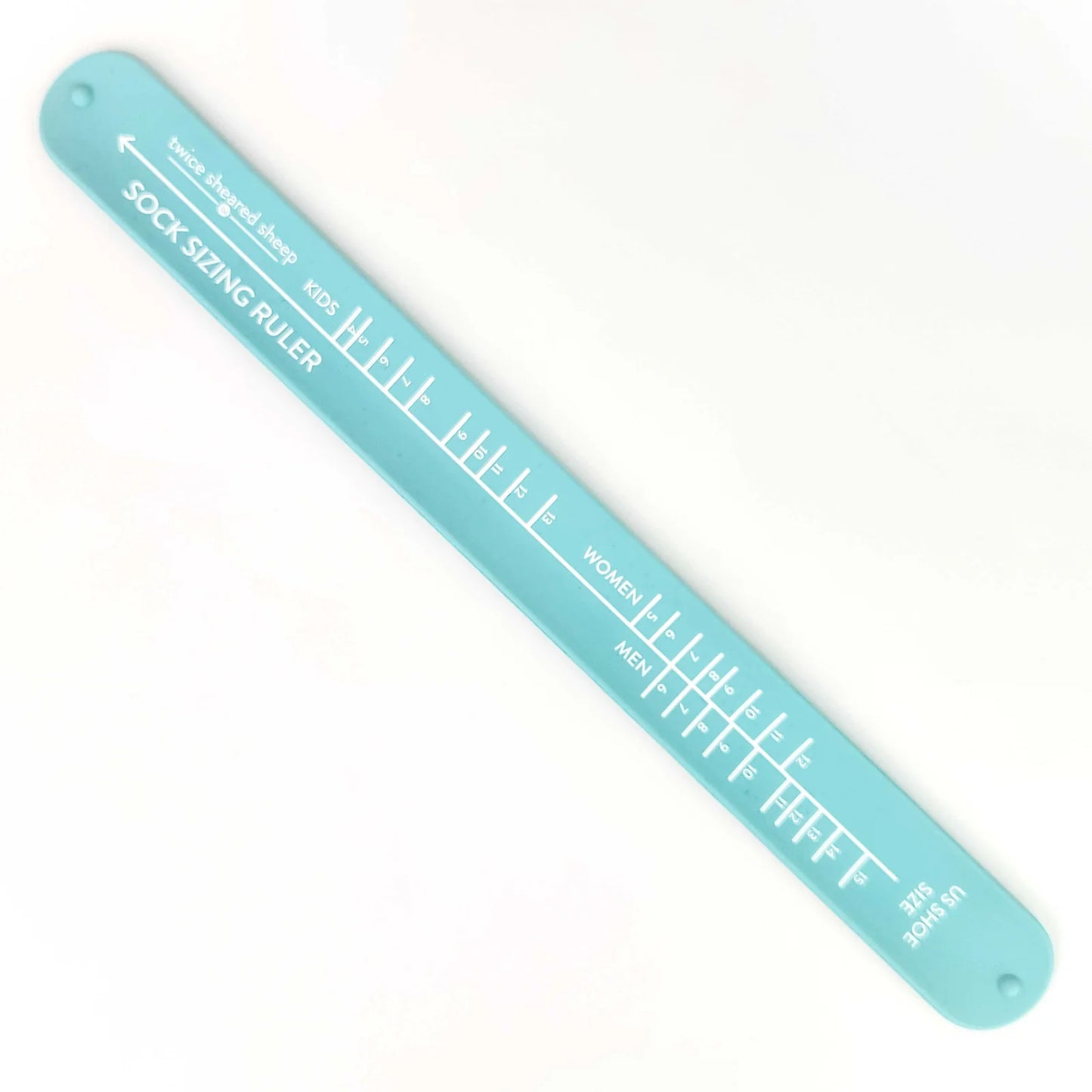 Sock Sizing Ruler