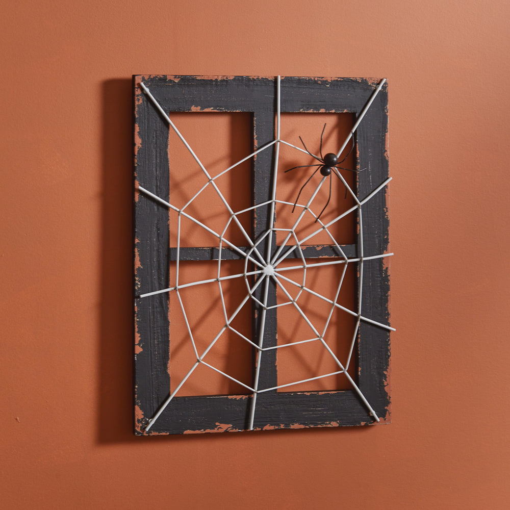 Spider Web Window Wall Decor