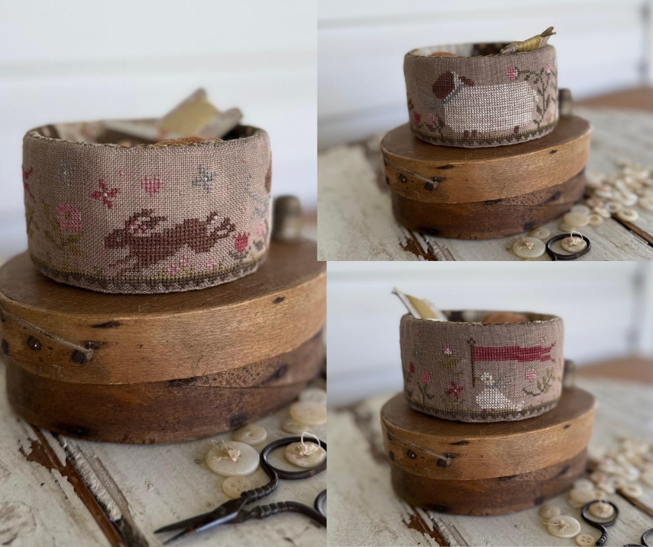 Spring Parade Sewing Basket