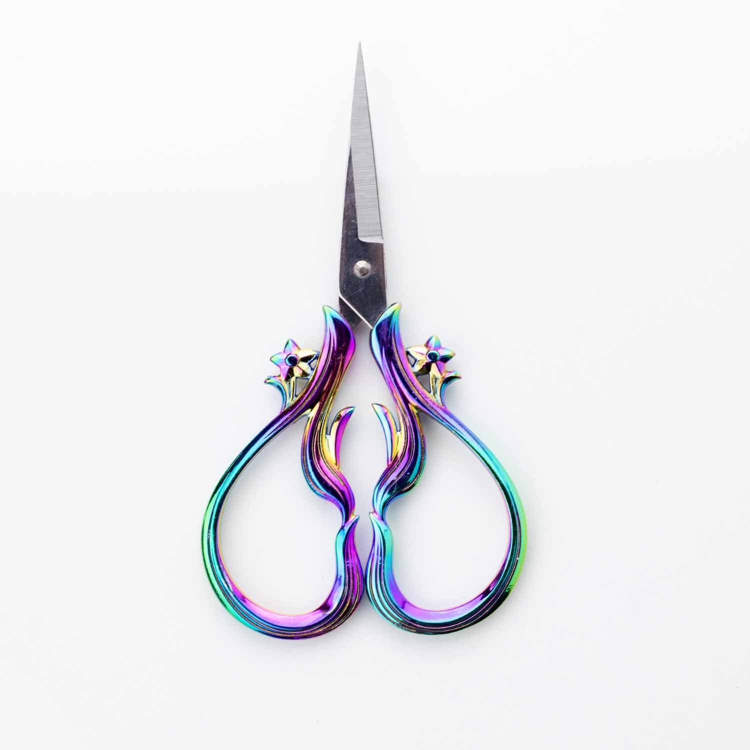 Rainbow Star Dust Embroidery Scissors – Thread the Needle Stitchery LLC