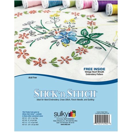Sulky Stick 'n Stitch Printable Sheets