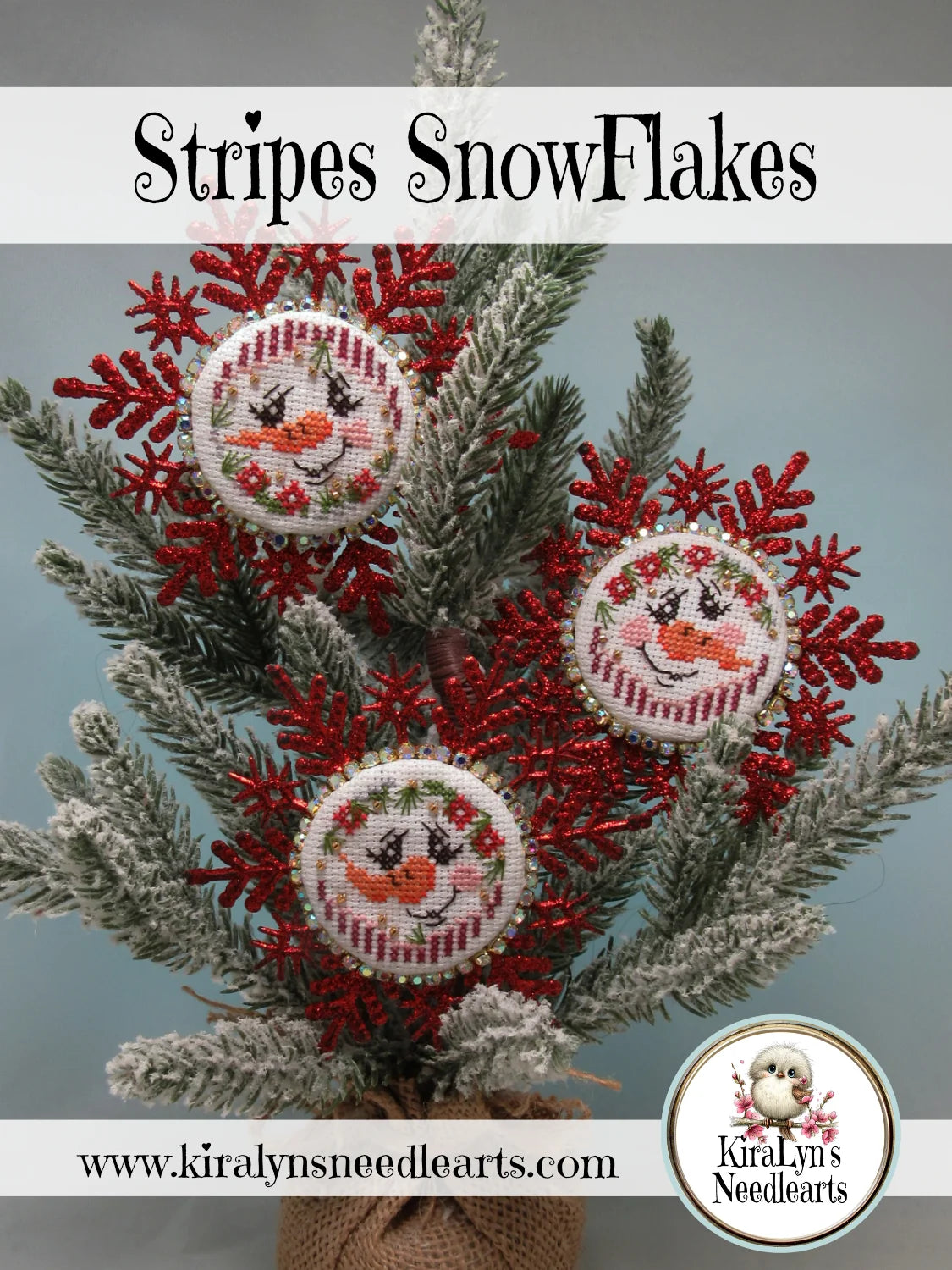 Stripes Snowflakes